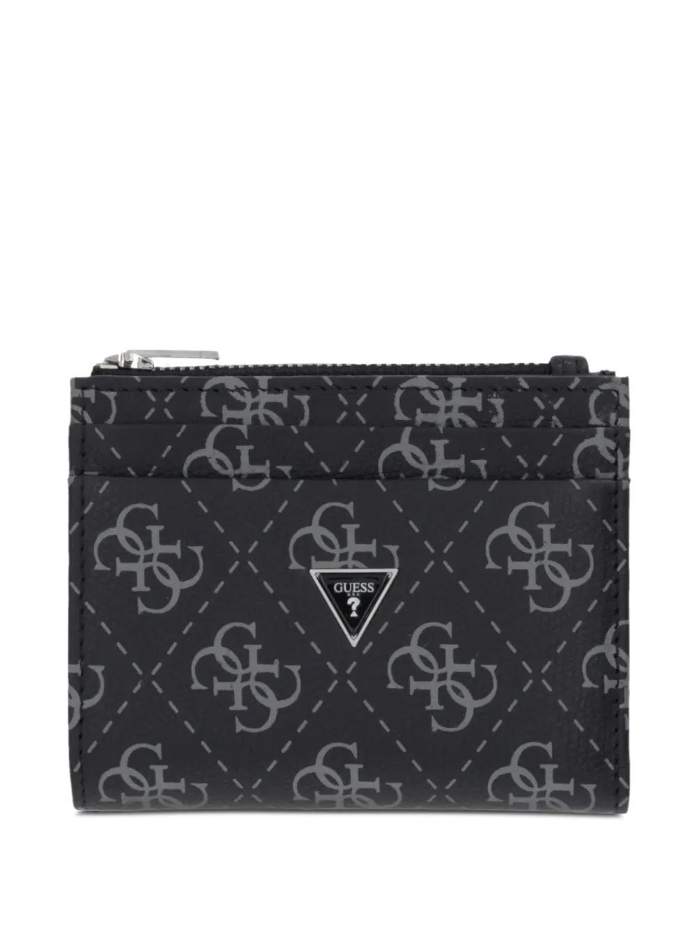 GUESS USA patterned zip wallet - Nero