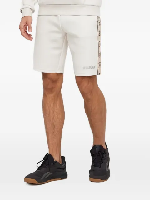 GUESS USA Mickey logo-tape track shorts