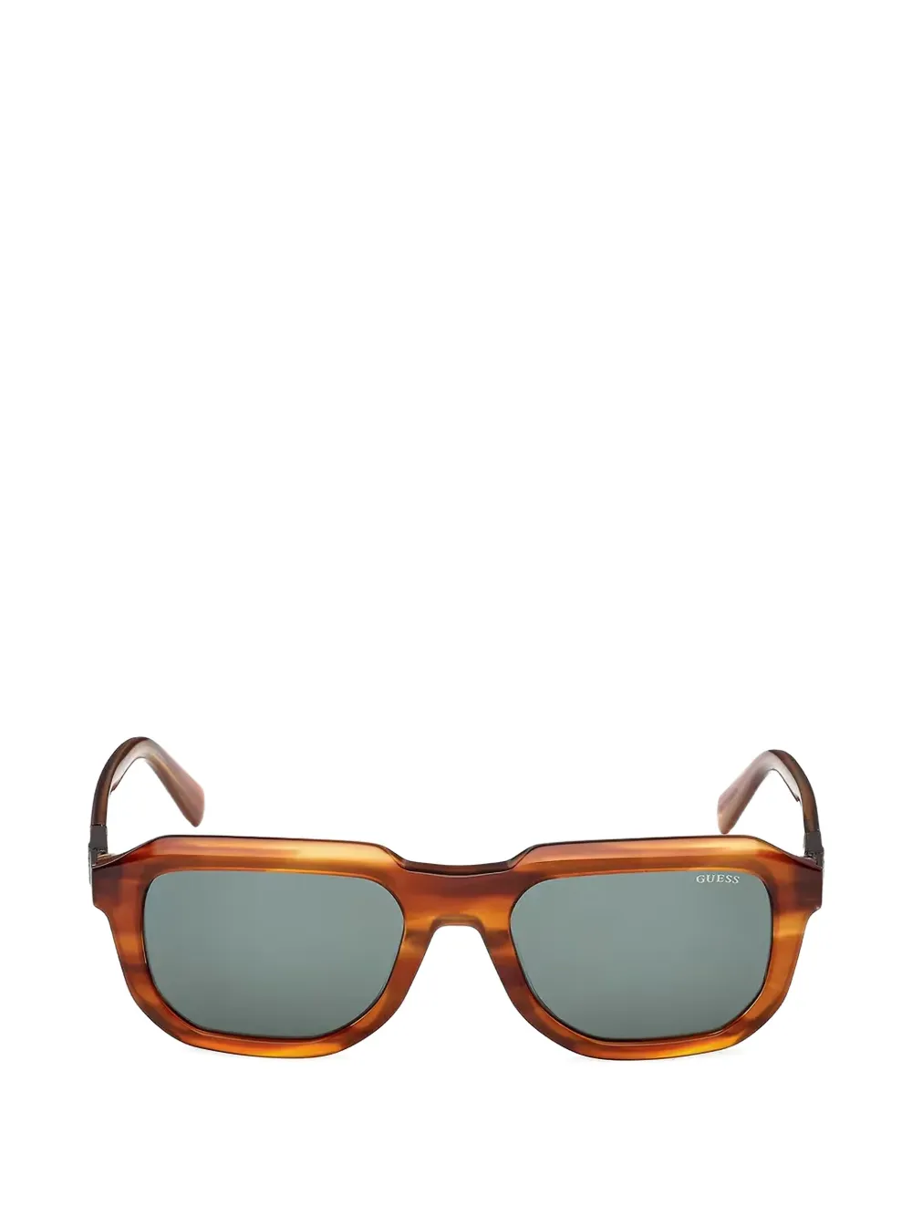 GUESS EYEWEAR tortoiseshell-effect square-frame sunglasses Bruin