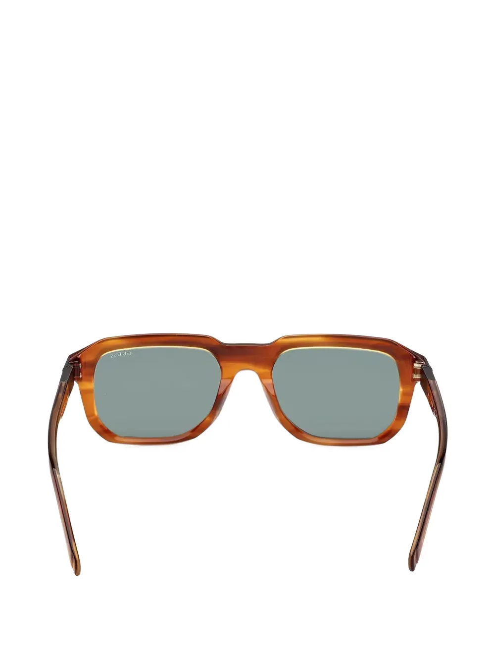 GUESS EYEWEAR tortoiseshell-effect square-frame sunglasses Bruin
