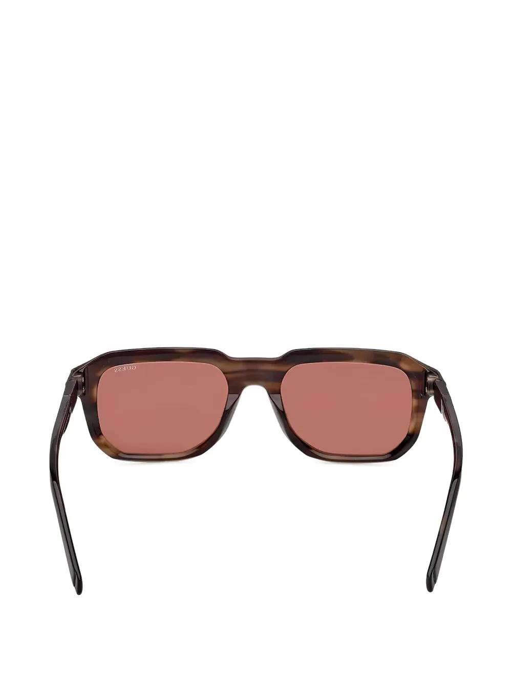 GUESS EYEWEAR tortoiseshell-effect square-frame sunglasses Bruin