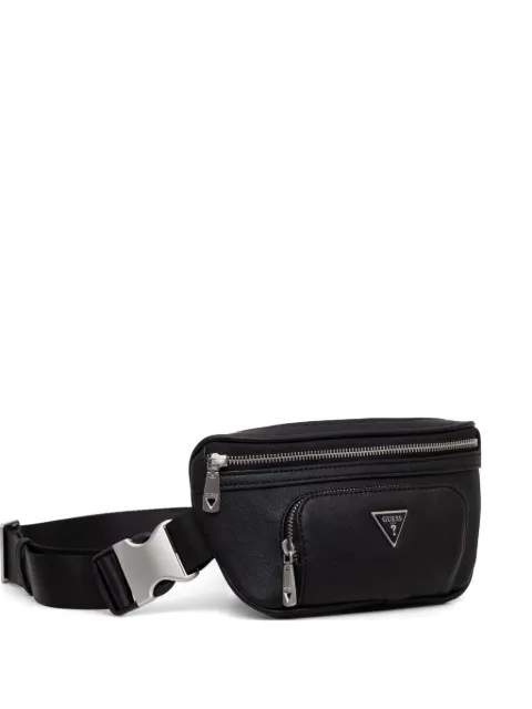 GUESS USA cangurera con bolsillo con cierre