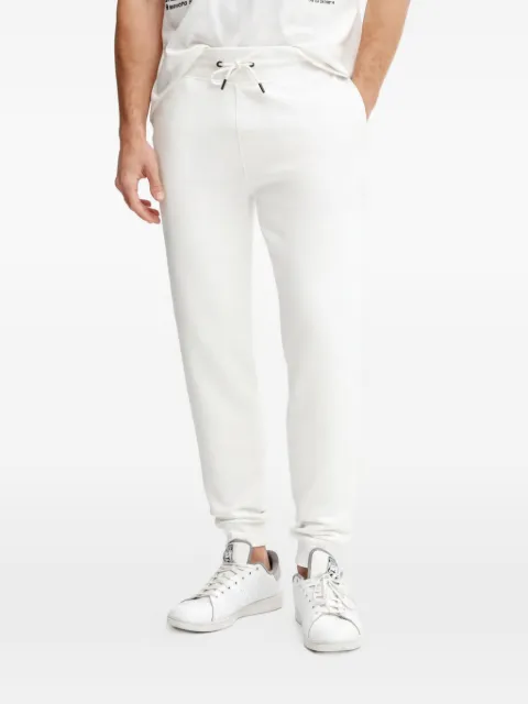 GUESS USA logo-patch drawstring track pants
