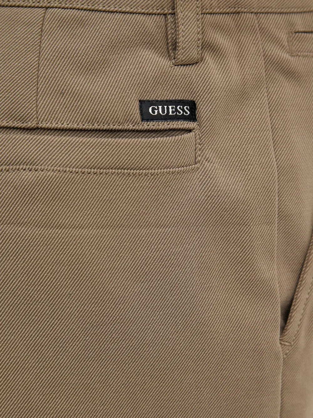GUESS USA Twill plooibroek Beige