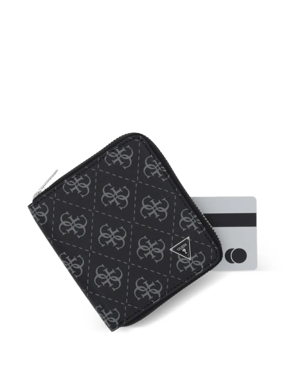 GUESS USA Portemonnee met monogram Zwart