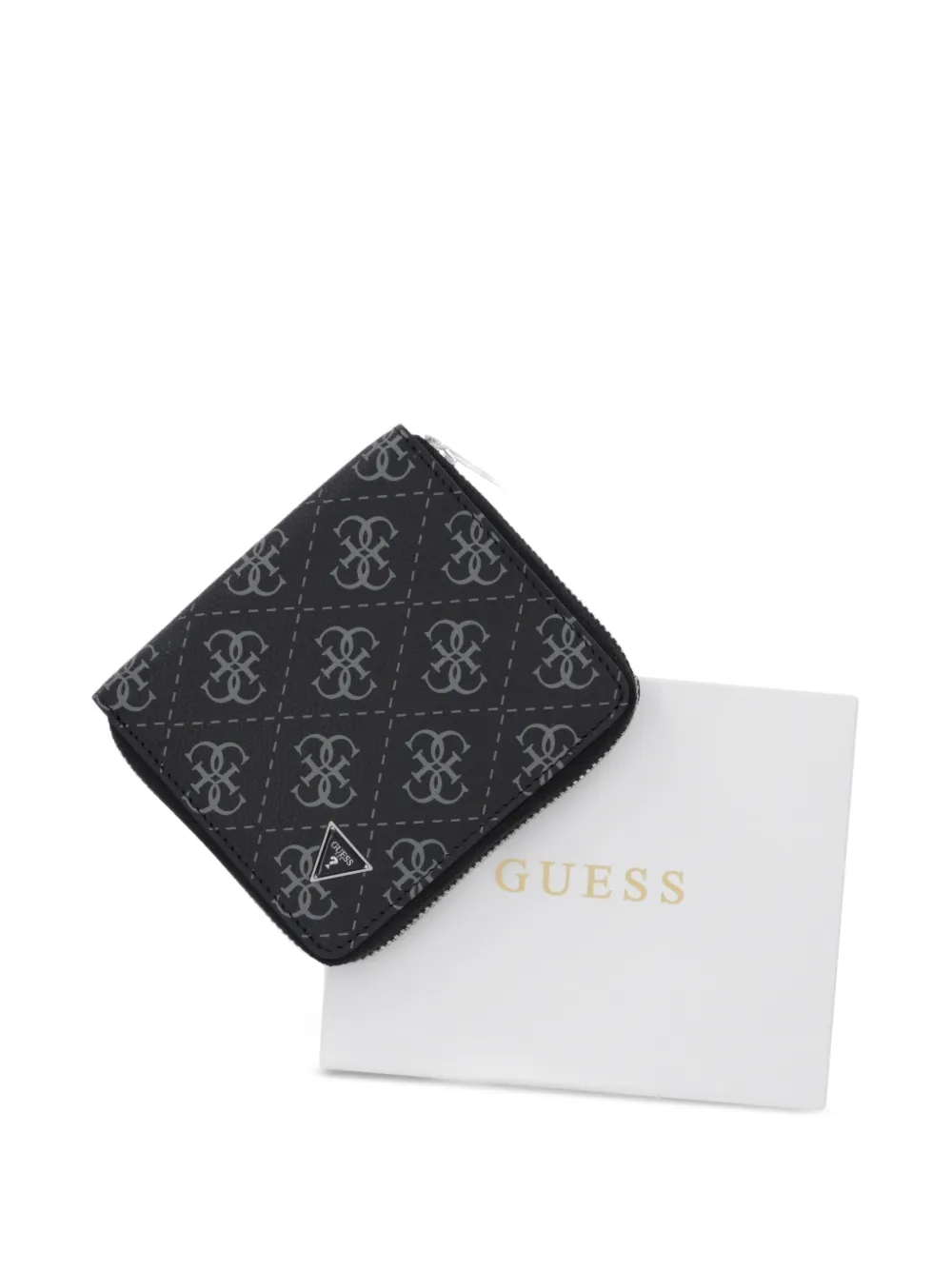GUESS USA Portemonnee met monogram Zwart