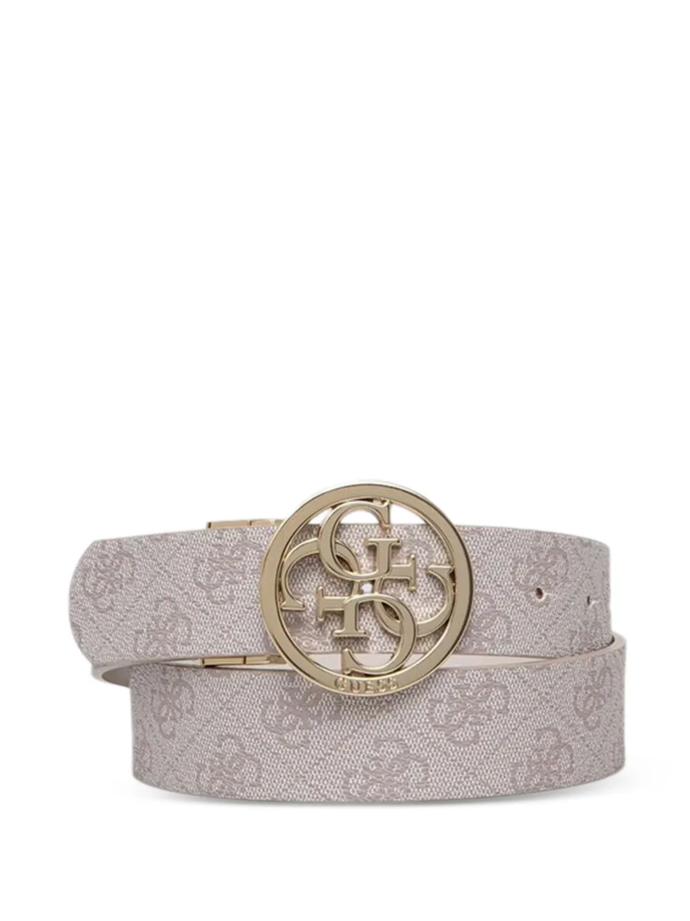 GUESS USA Nolana 4G logo buckle belt - Toni neutri