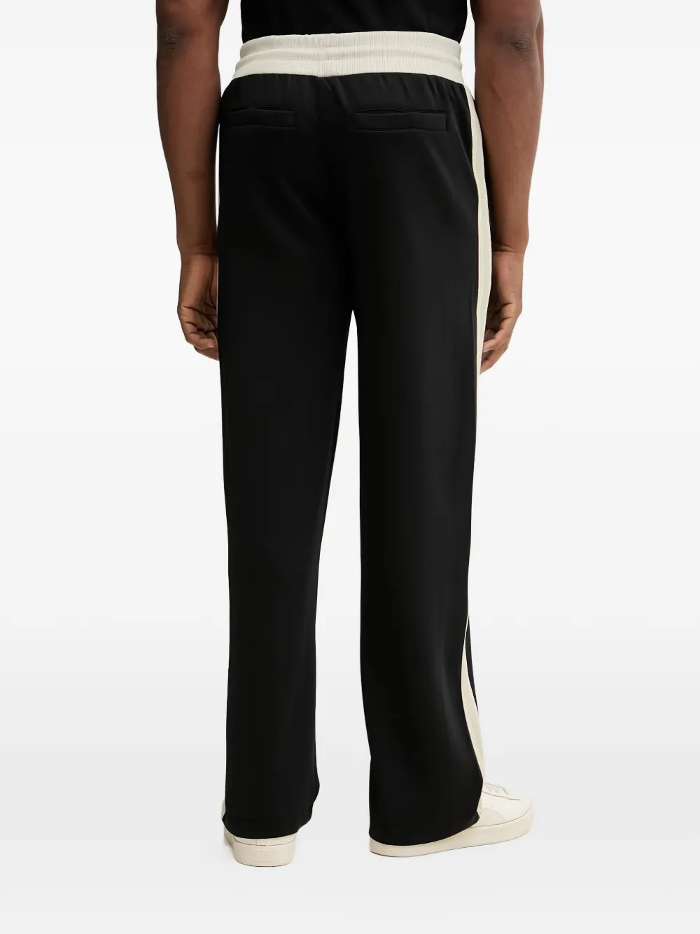 GUESS USA Scuba trainingsbroek met trekkoord en streep Zwart