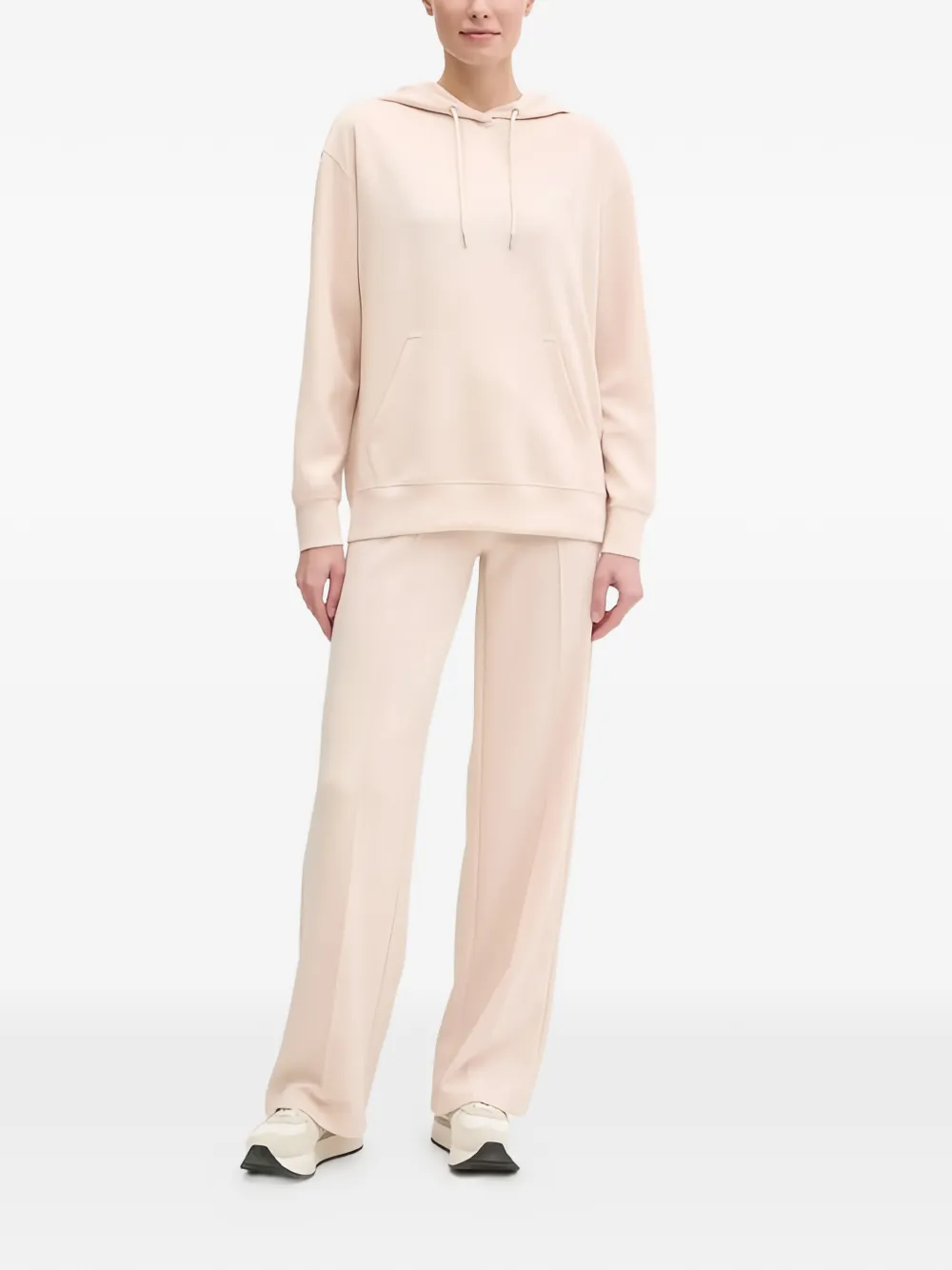 Guess Usa Drawstring Hoodie In Pink