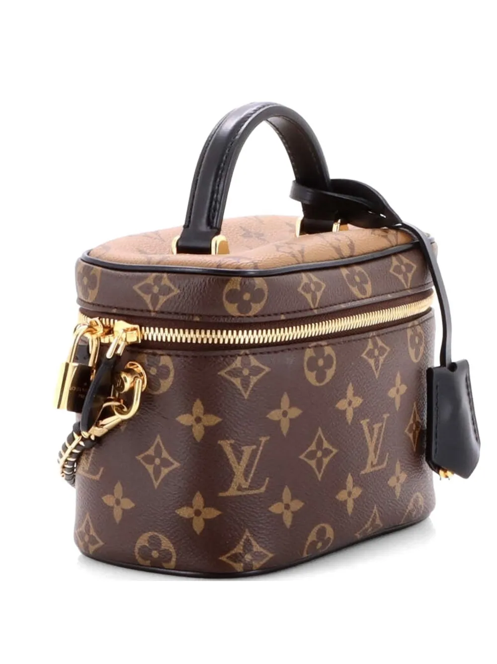 Louis Vuitton Pre-Owned Vanity Handbag Reverse Monogram Canvas PM satchel - Marrone