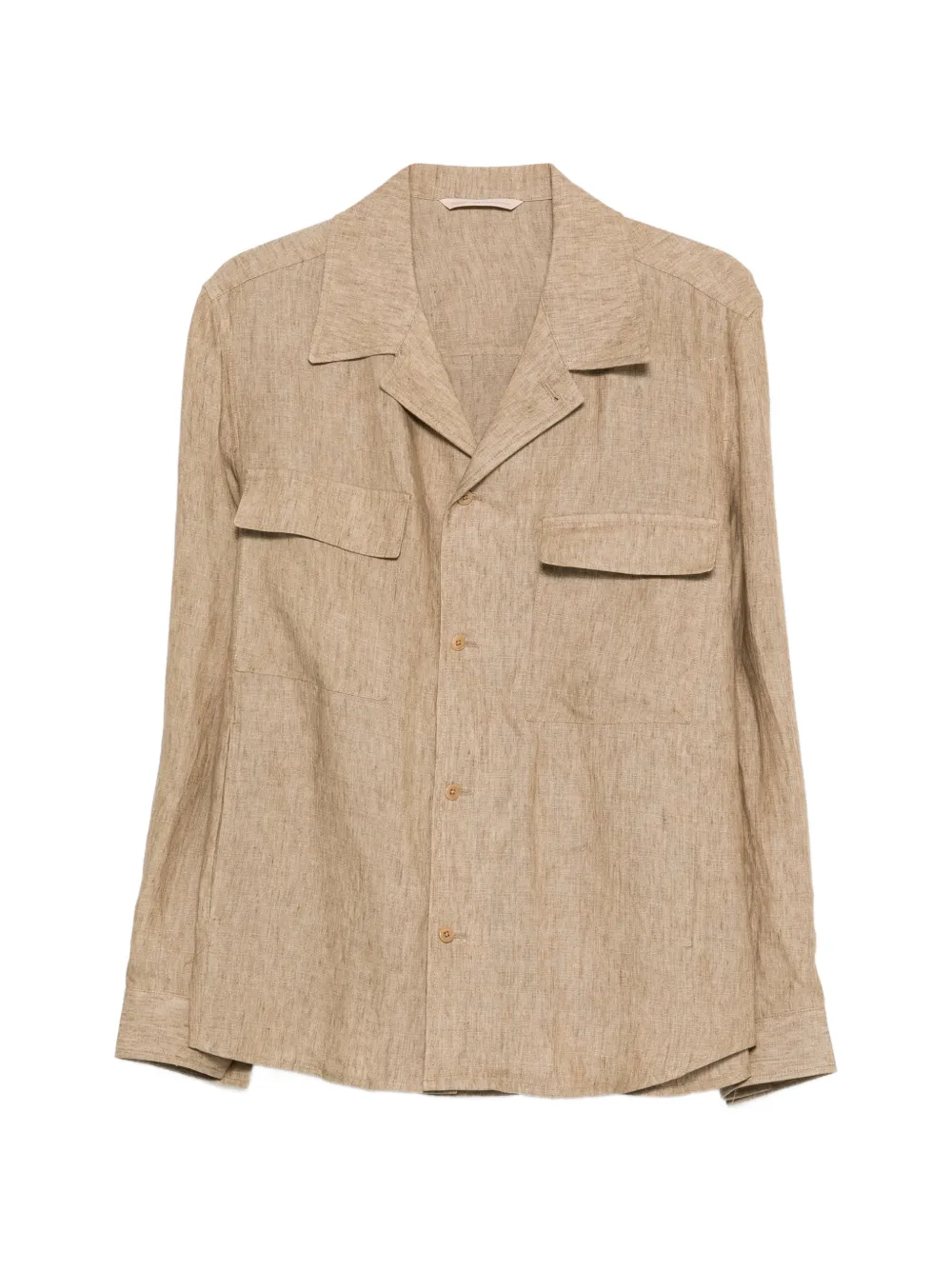 Briglia 1949 linen shirt - Toni neutri