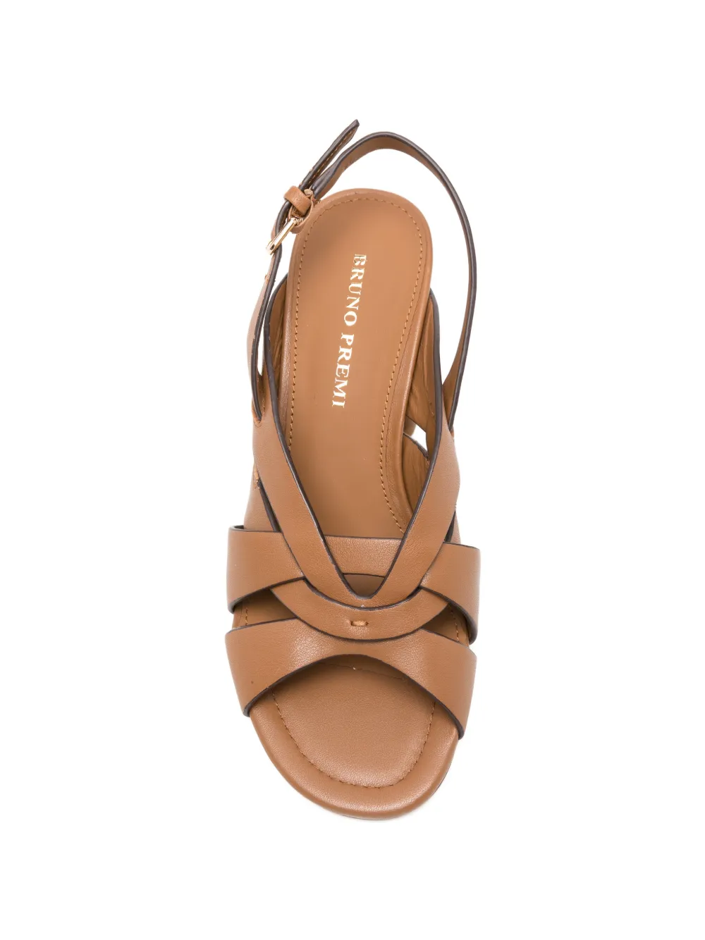 Bruno Premi woven strap sandals Bruin
