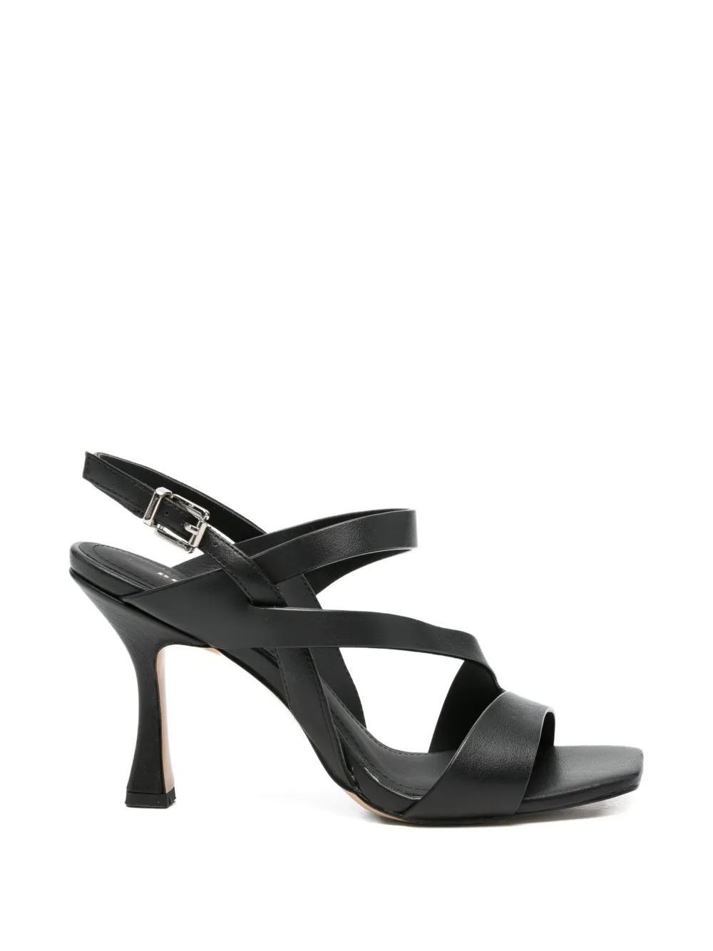 Bruno Premi Margot strappy leather sandals Zwart