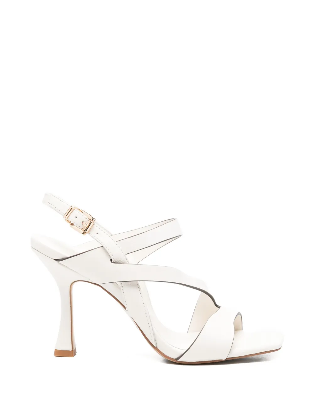 Bruno Premi Margot strappy leather sandals Beige