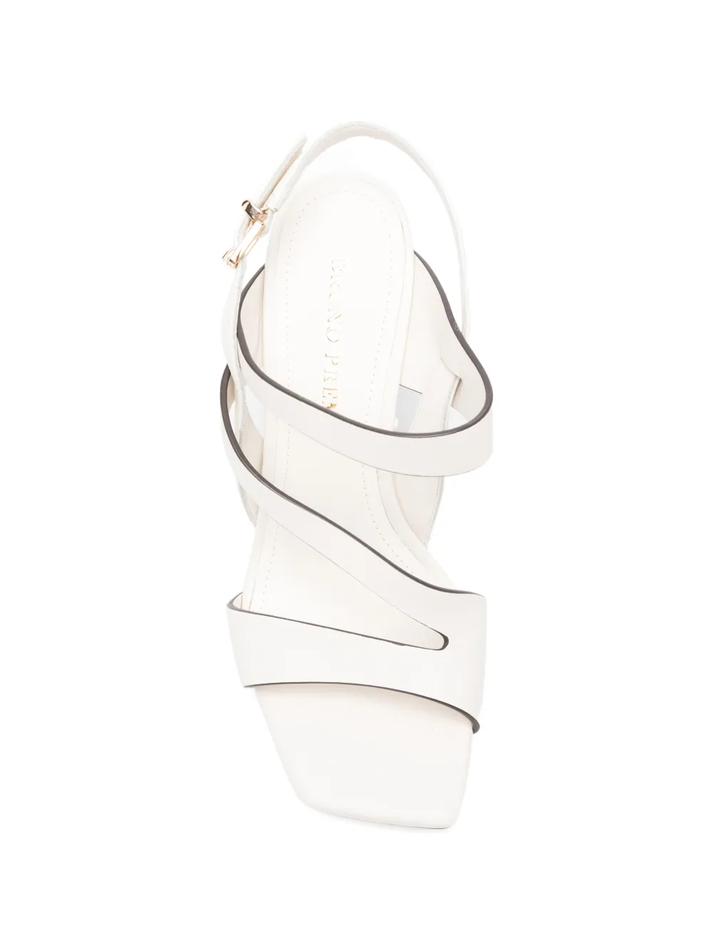 Bruno Premi Margot strappy leather sandals Beige