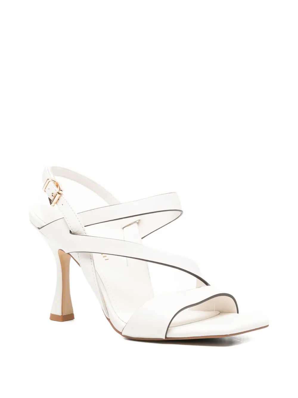 Bruno Premi Margot strappy leather sandals Beige