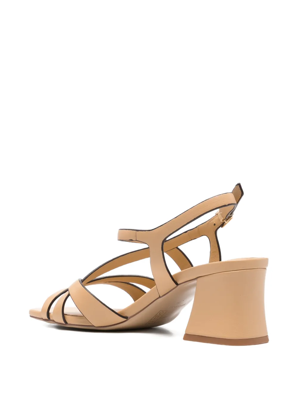 Bruno Premi criss-cross strap sandals Beige