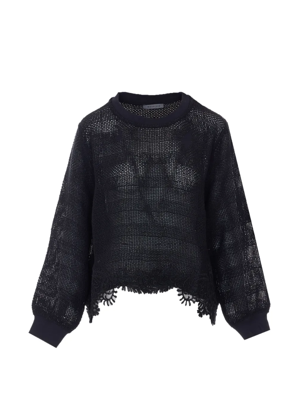 Maurizio Pecoraro crewneck sweater - Nero