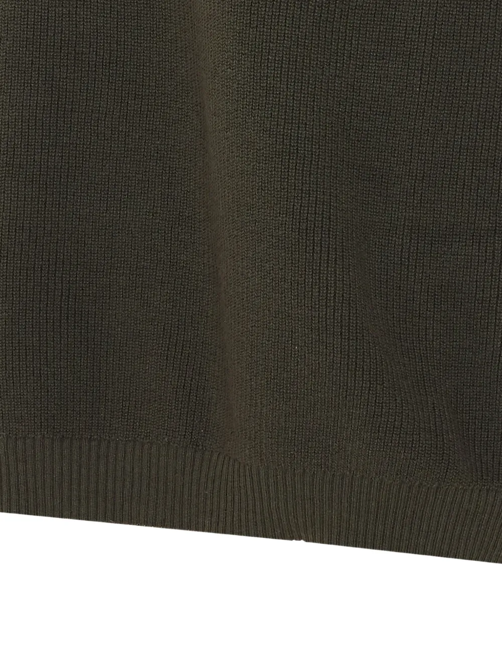  Jg1 V-neck Short-sleeved Sweater - Green 