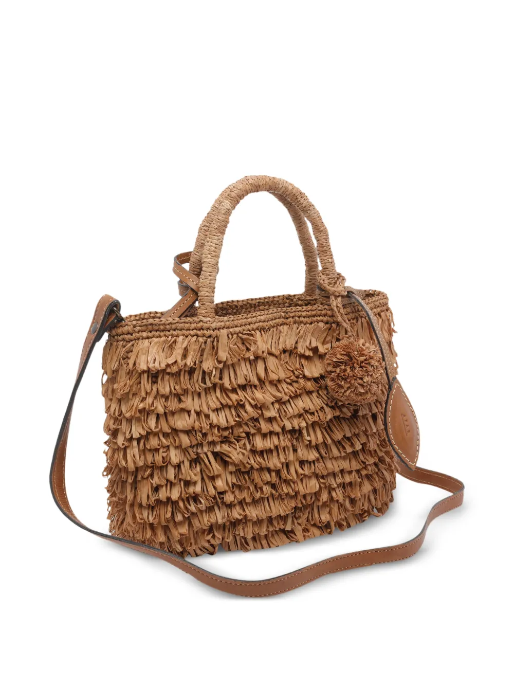  Afar Fringed-detail Tote Bag - Neutrals 