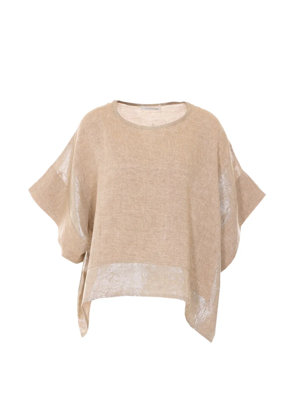 Maurizio Pecoraro oversized top - Toni neutri