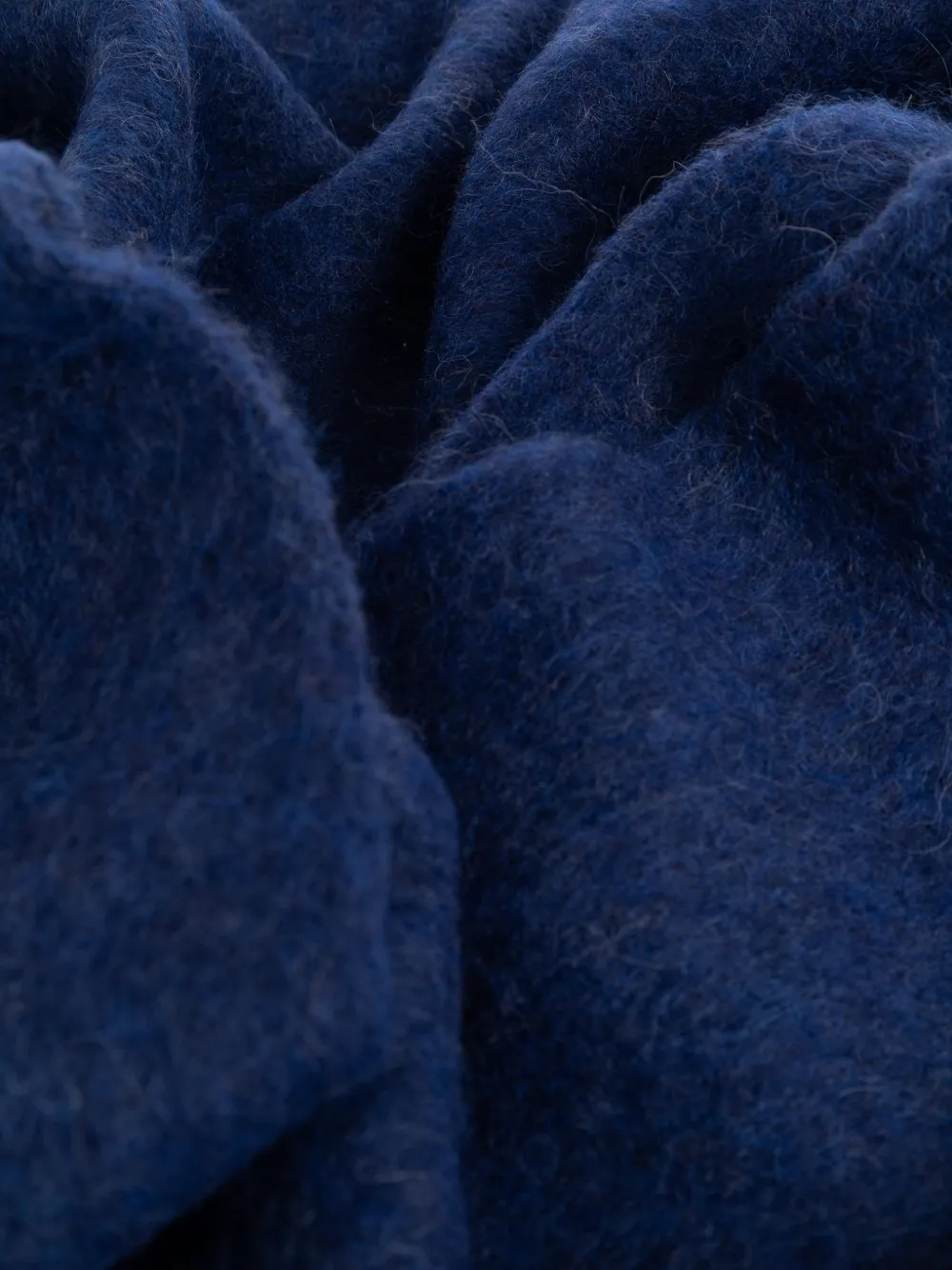  Lanvin Bufanda Con Aplique Del Logo - Azul 