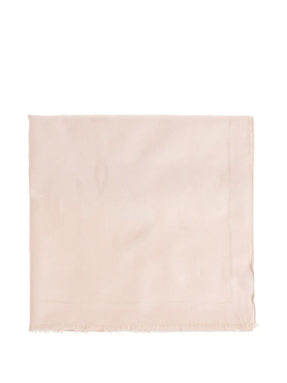 Givenchy Schal mit Fransen - Rosa