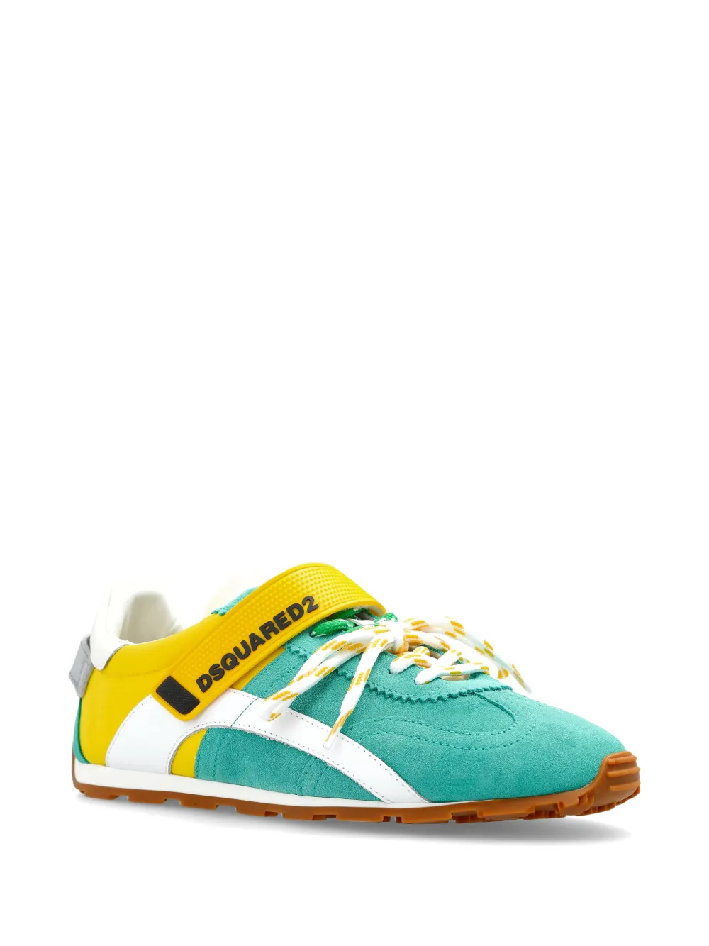 DSQUARED2 lace-up sneakers Groen