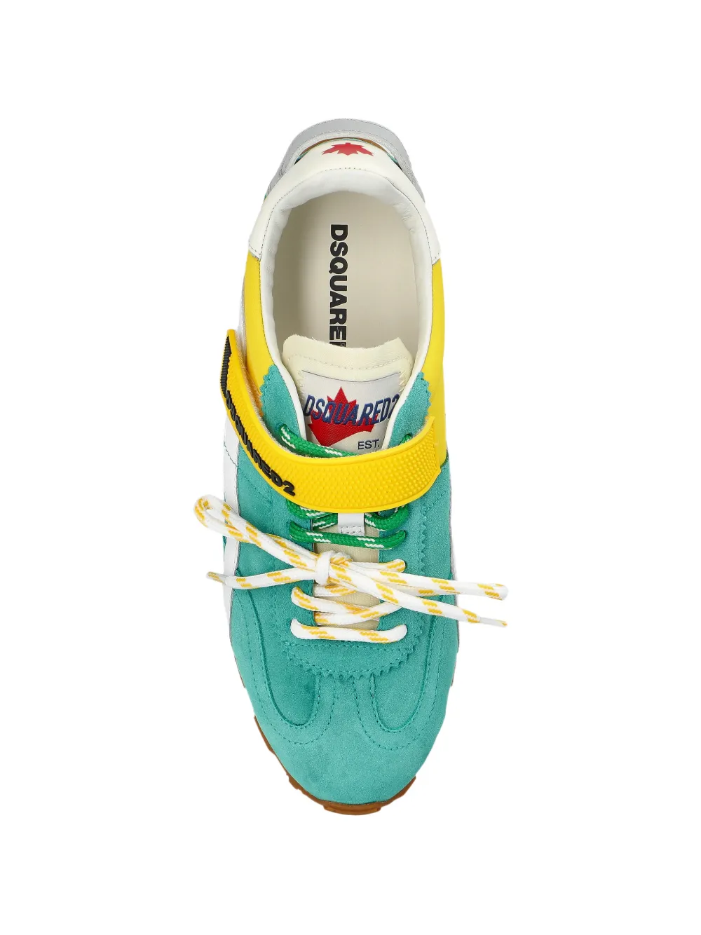 DSQUARED2 lace-up sneakers Groen