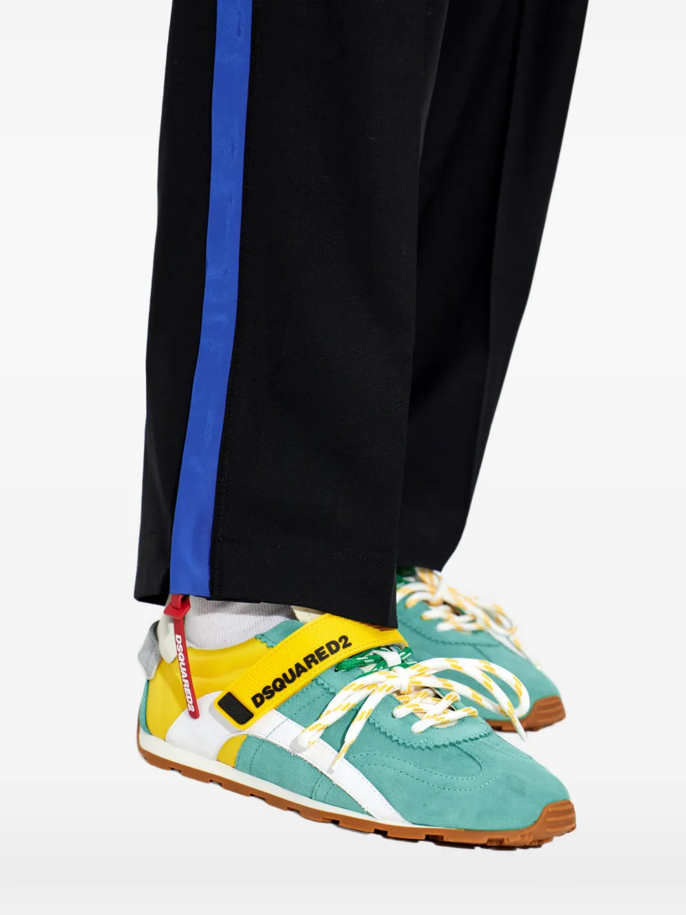 DSQUARED2 lace-up sneakers Groen