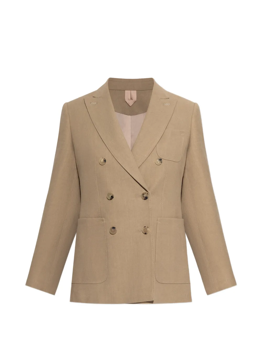 Max Mara Doppelreihiges Blazer - Nude