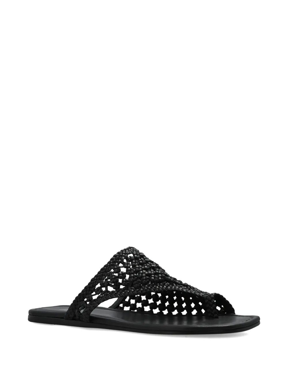 AGL Elsy geweven sandalen Zwart