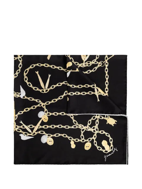 Givenchy mascada con motivo de cadena