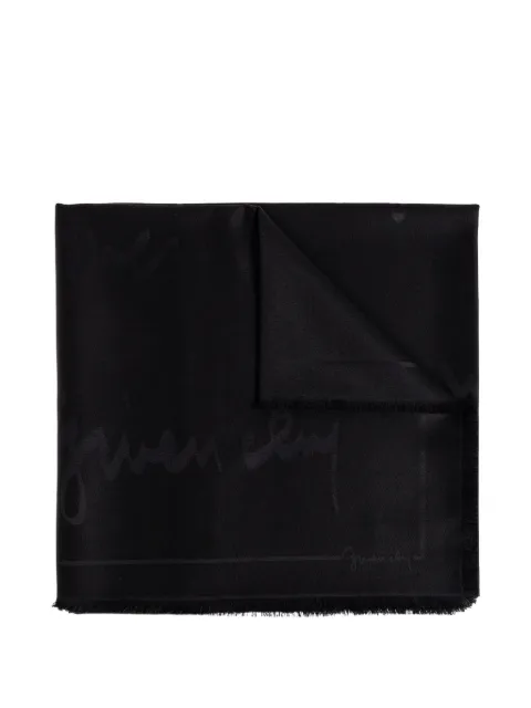 Givenchy mascada con flecos