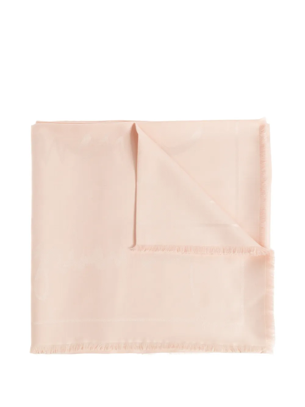Givenchy Sciarpa con frange - Rosa