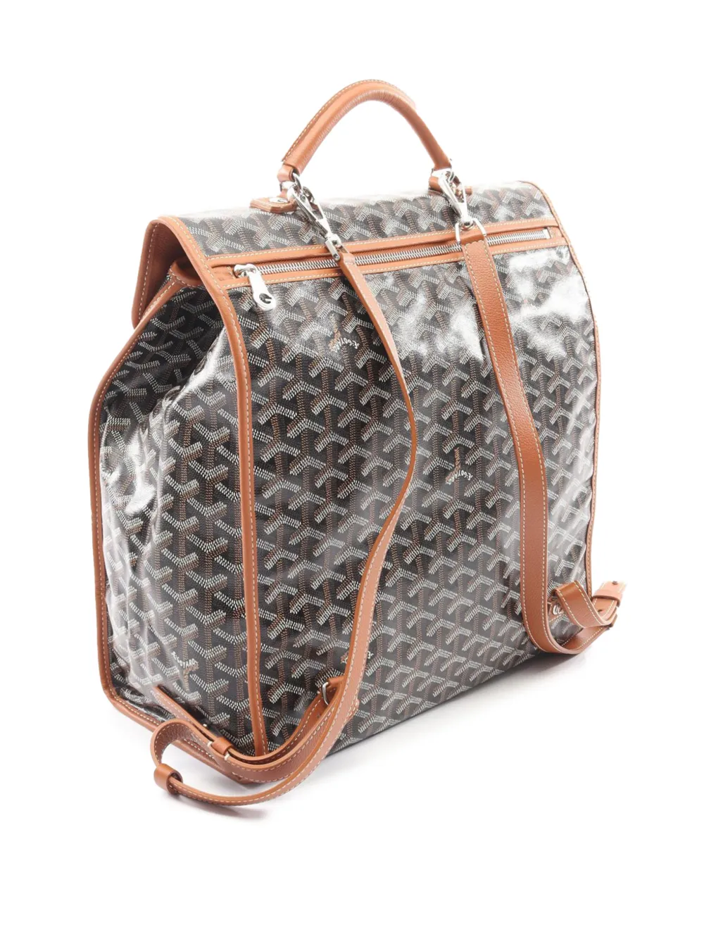  Goyard Pre-owned 2024 Goyardine Saint Leger Backpack - Black 