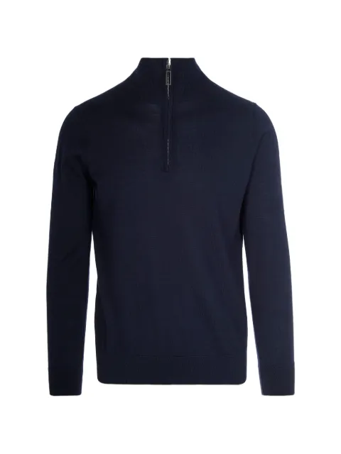 Paolo Pecora zip virgin wool sweater