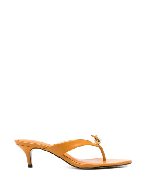 Schutz knot-detail leather sandals