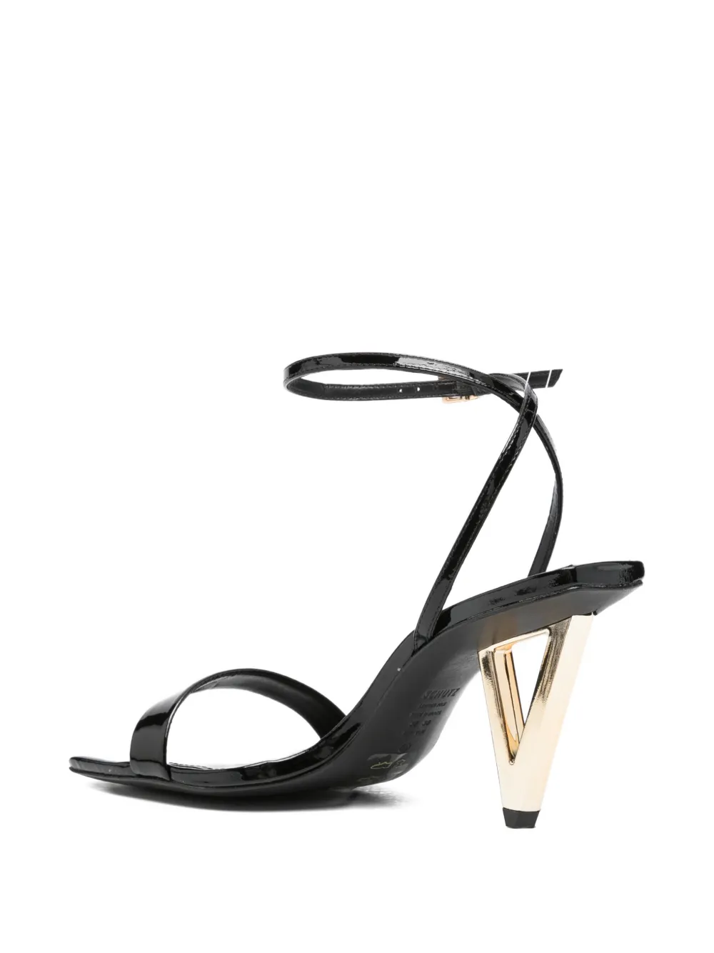 Schutz Sandalen met enkelbandje Zwart