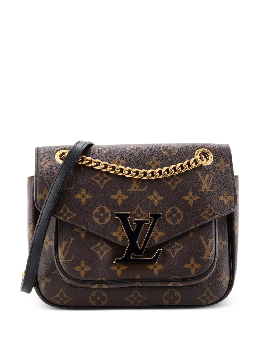 Louis Vuitton Pre-Owned Passy Handbag Monogram Canvas crossbody bag - Marrone