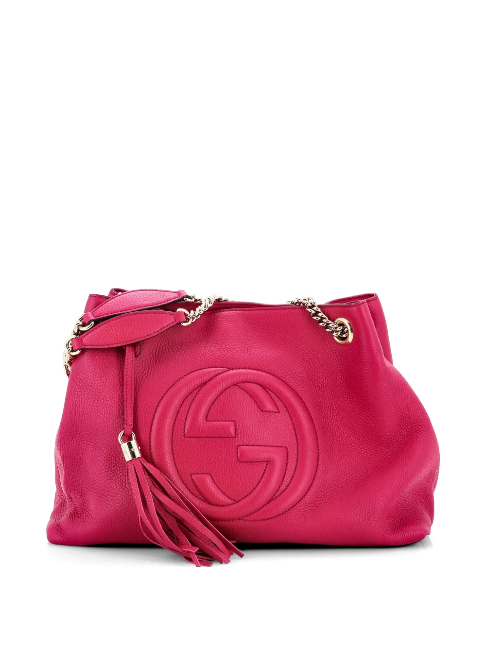 Gucci Pre-Owned Soho Chain Strap Leather Medium shoulder bag - Rosa