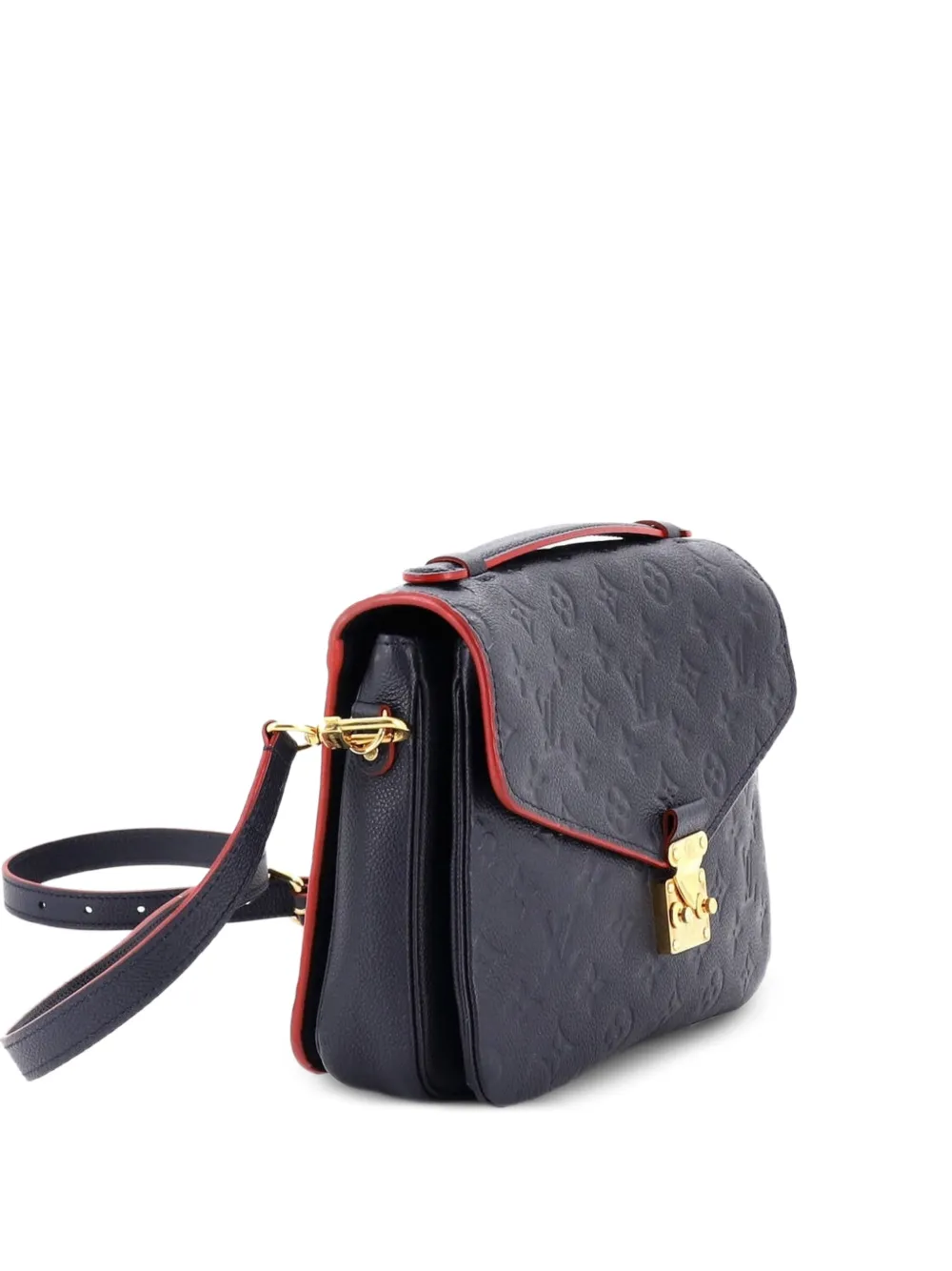 Louis Vuitton Pre-Owned Pochette Metis Monogram Empreinte Leather crossbody bag - Blau