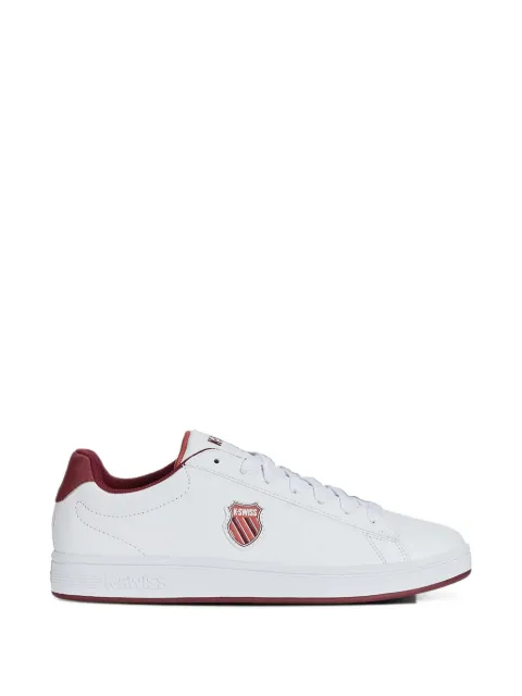 K-Swiss Court Shield logo-patch sneakers