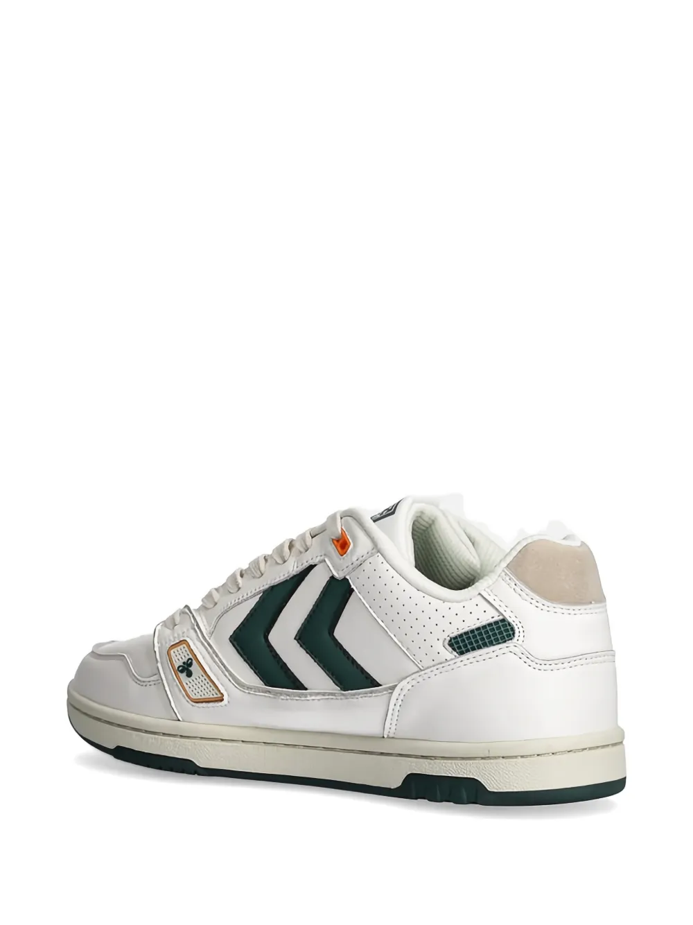 Hummel Chevron sneakers met geperforeerde details Beige