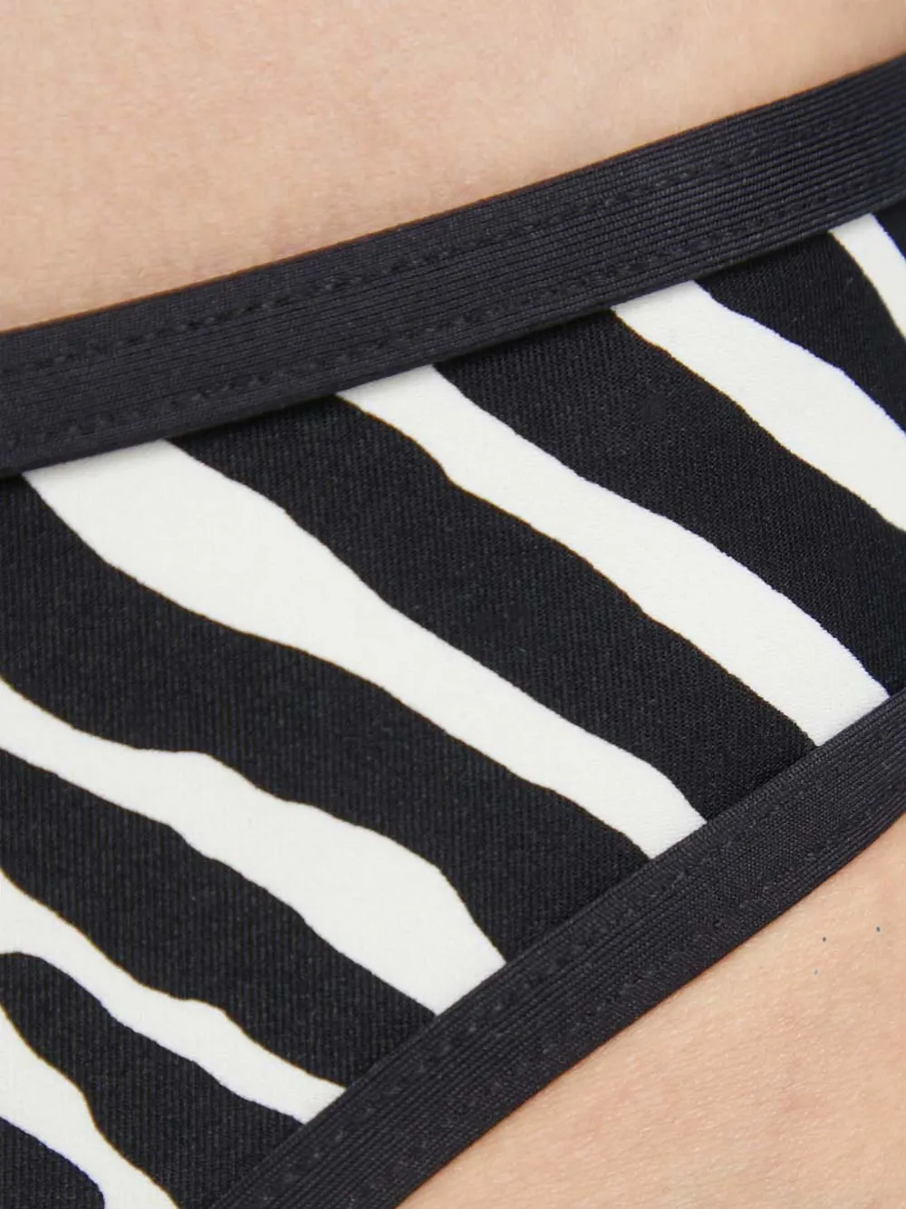 Kate Spade Bikinibroek met zebraprint Wit