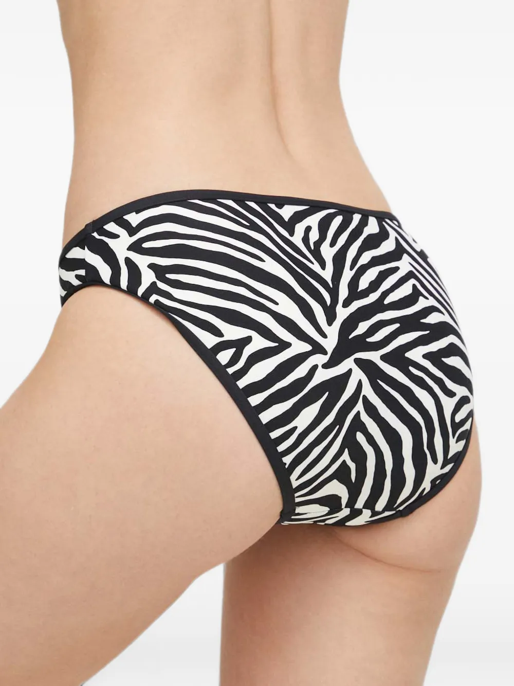 Kate Spade Bikinibroek met zebraprint Wit