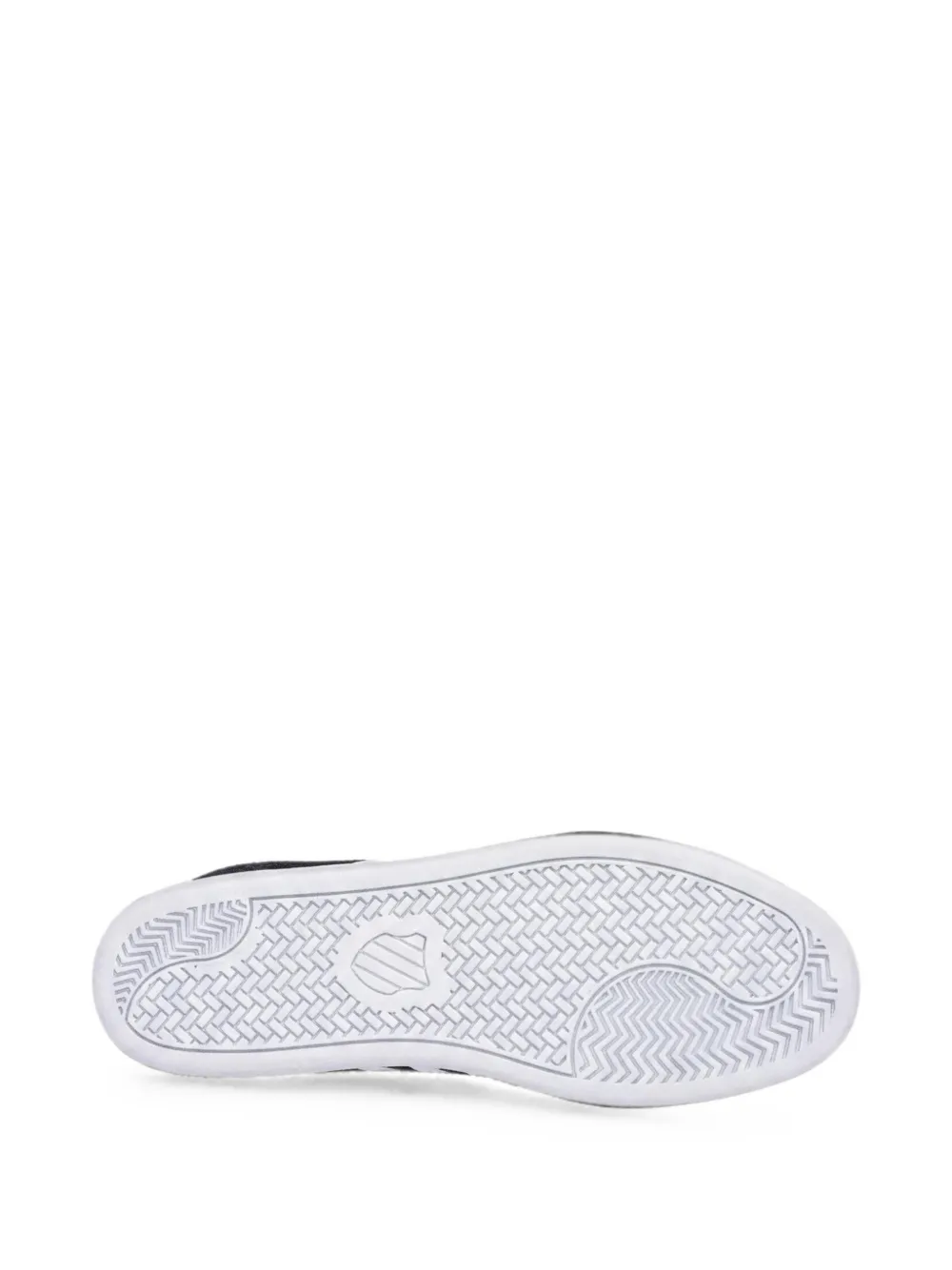 K-Swiss Sneakers met streep en vlak Zwart