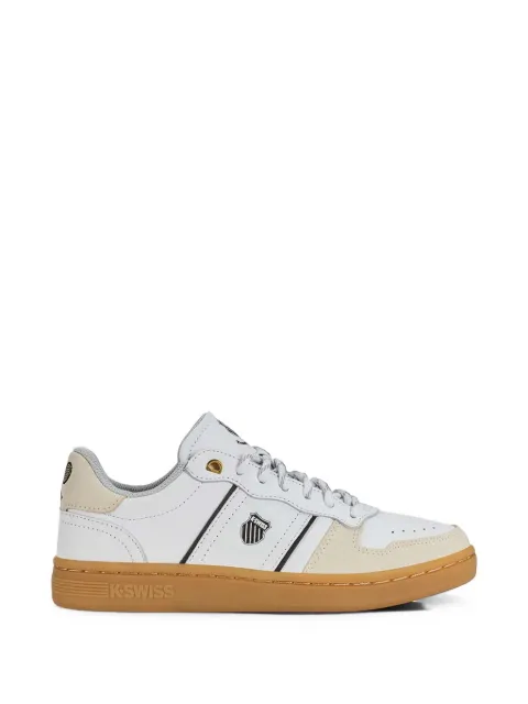 K-Swiss leather panelled sneakers
