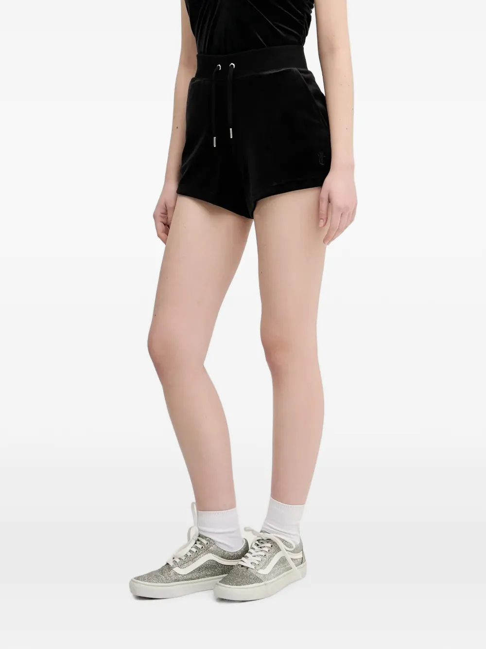 Juicy Couture flap-pockets mini shorts - Nero
