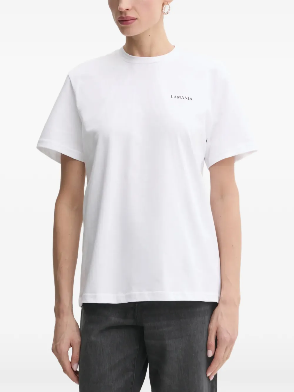 La Mania crew-neck cotton T-shirt